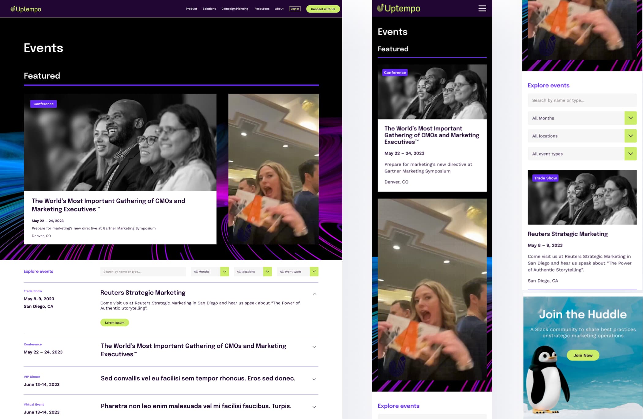 Inspiring marketing leaders through design